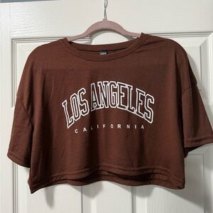 SHEIN Chocolate Brown Top